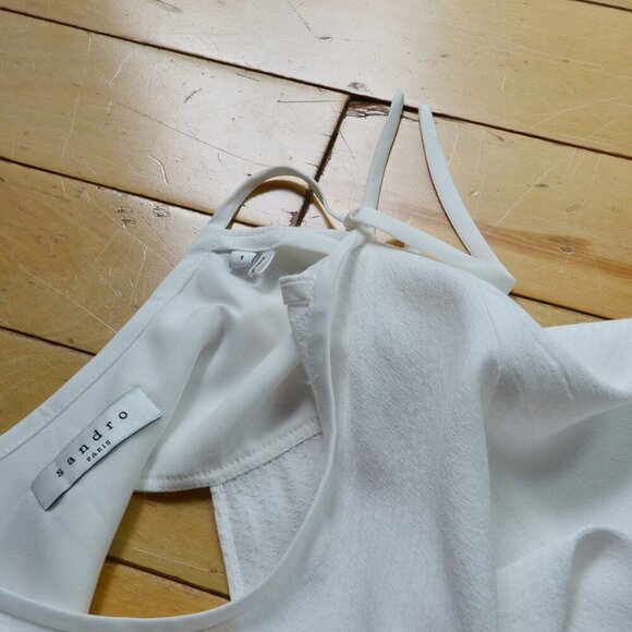 Sandro open back blouse Size 1 US XS/S - Picture 7 of 10